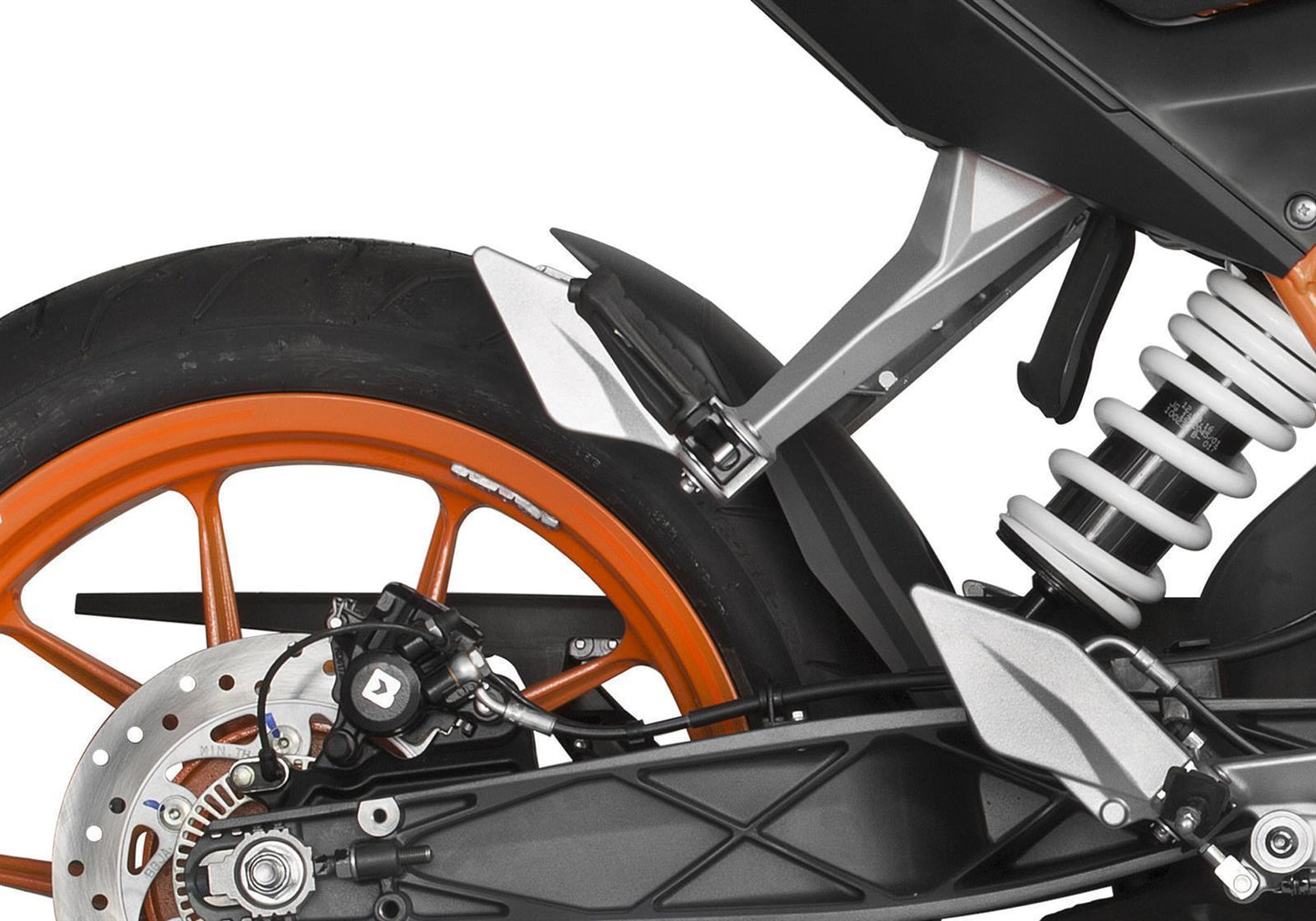 BODYSTYLE Hinterradabdeckungsverlängerung passend für KTM 125 Duke 2011-2016 - Kama Bike Parts