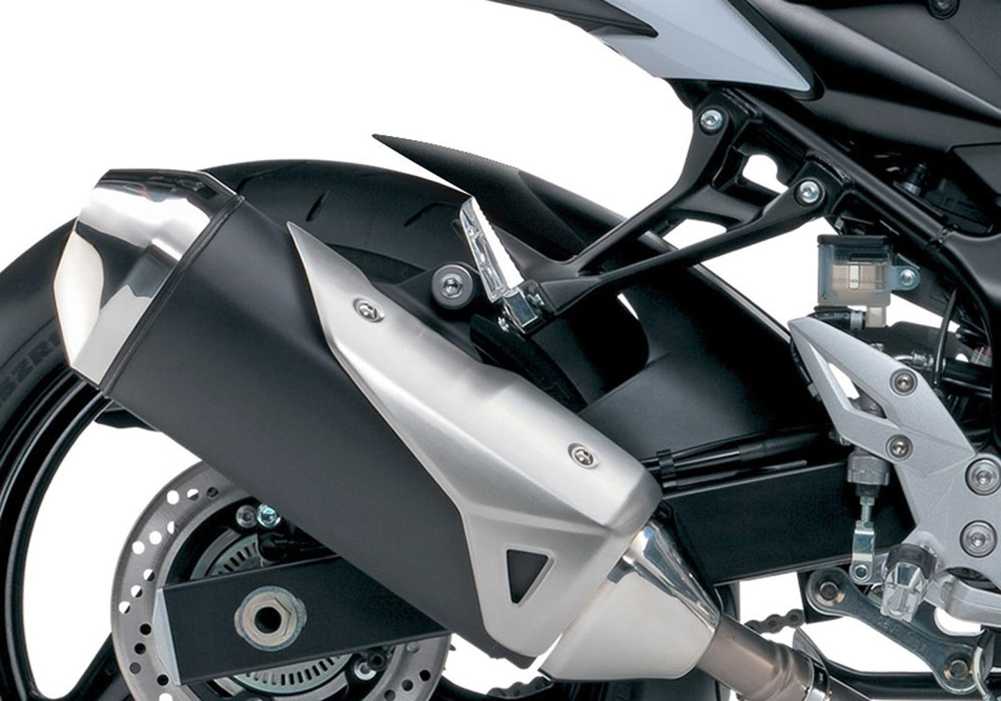BODYSTYLE Hinterradabdeckungsverlängerung passend für Suzuki GSR 750 2011-2016 - Kama Bike Parts
