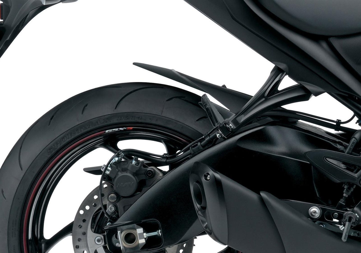 BODYSTYLE Hinterradabdeckungsverlängerung passend für Suzuki GSX-S 1000 F 2015-2016 - Kama Bike Parts