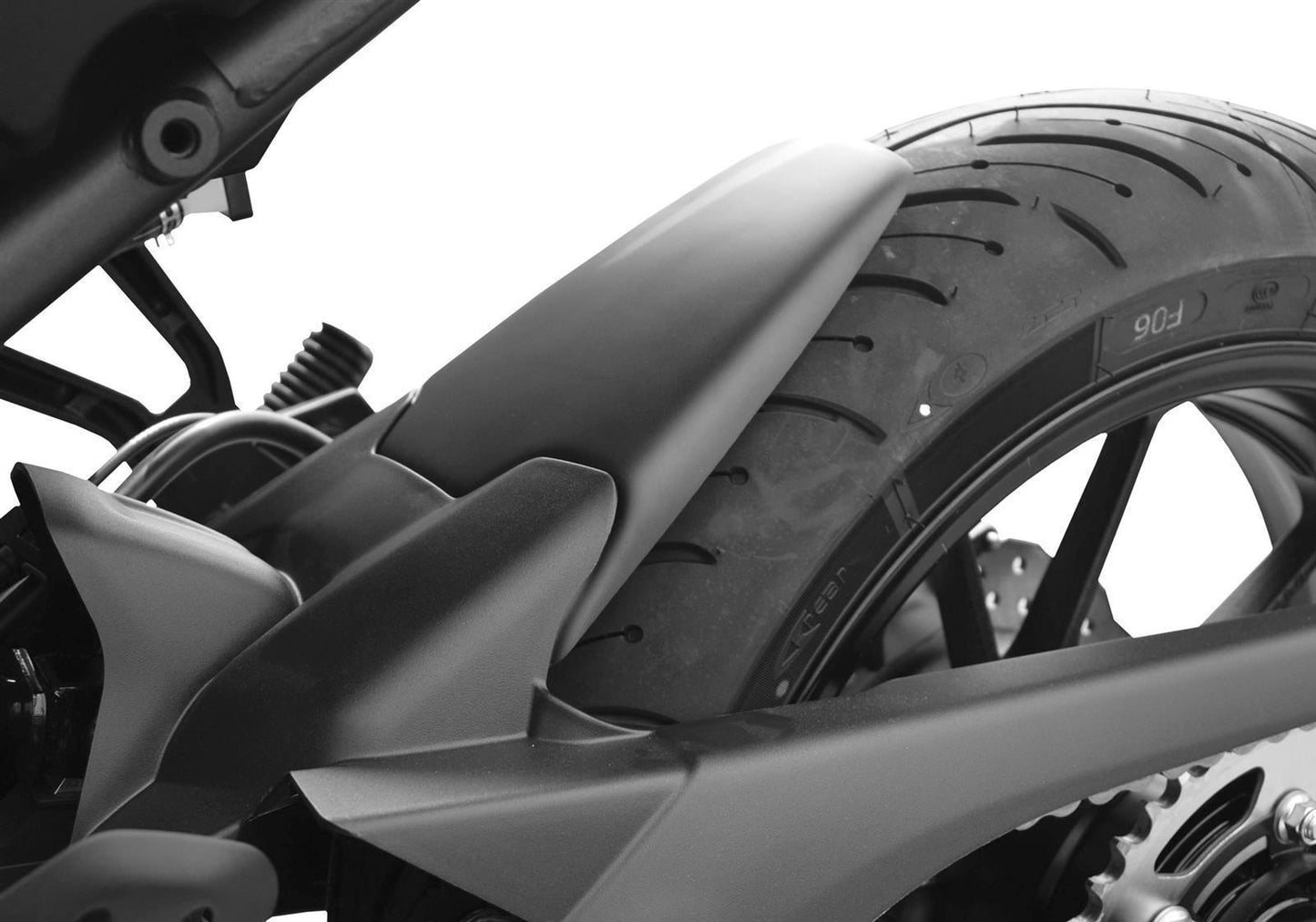 BODYSTYLE Hinterradabdeckungsverlängerung passend für Yamaha MT-07 2017-2020 - Kama Bike Parts