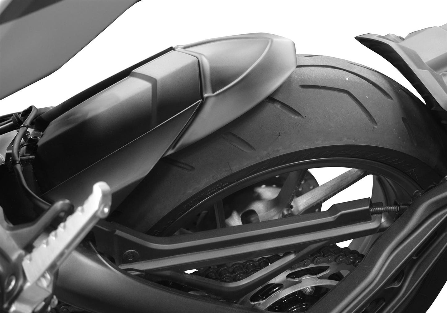 BODYSTYLE Hinterradabdeckungsverlängerung passend für Yamaha MT-09 2017-2020 - Kama Bike Parts