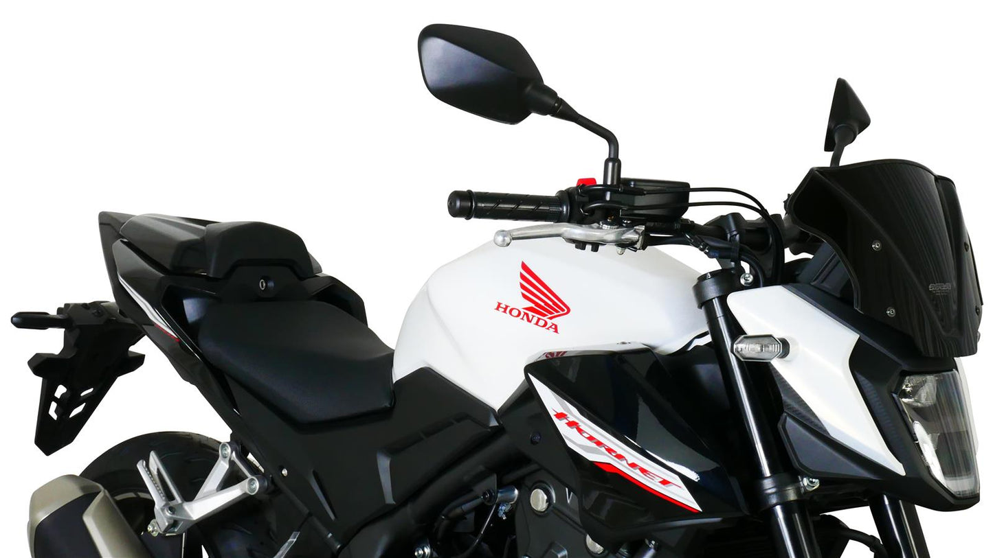 MRA Sportscheibe "NSPM" schwarz passend für Honda CB 500 HORNET 2024-