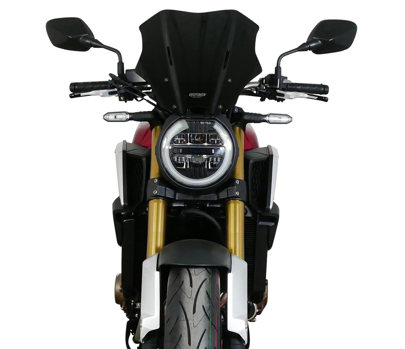 MRA Tourenscheibe schwarz passend für Honda NTN CB 650 R 2019-2023