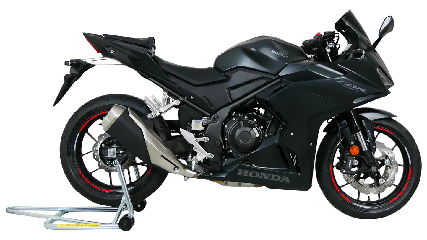 MRA Racingscheibe "R" rauchgrau passend für Honda CBR 500 R 2019-