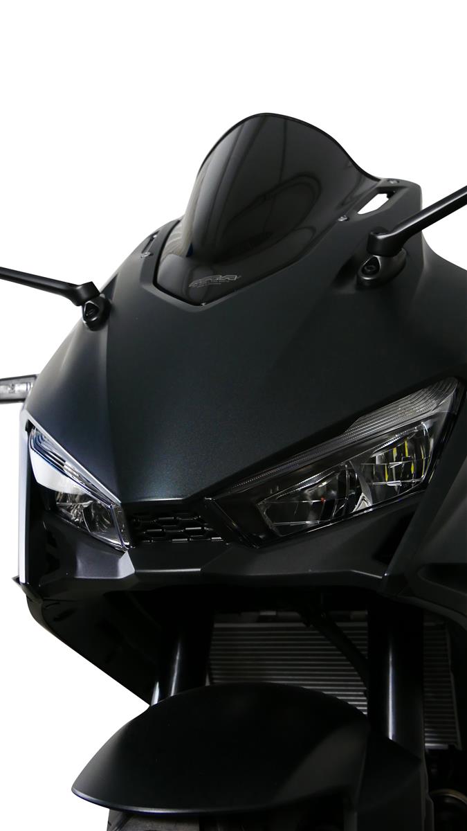 MRA Racingscheibe "R" schwarz passend für Honda CBR 500 R 2019-