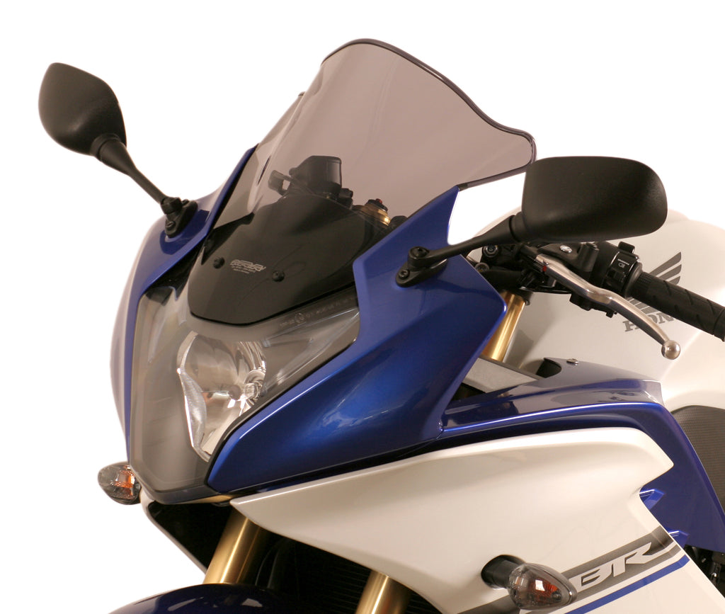 MRA Racingscheibe "R" rauchgrau passend für Honda CBR 600 F 2011-
