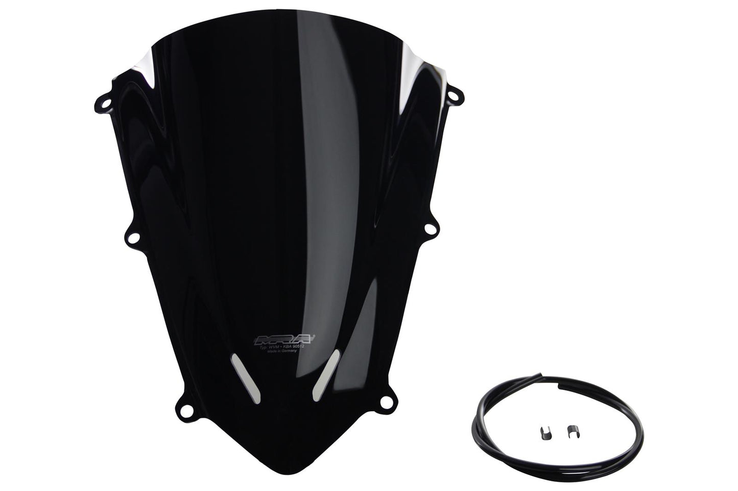 MRA Racingscheibe schwarz passend für Honda CBR 600 RR 2007-2012