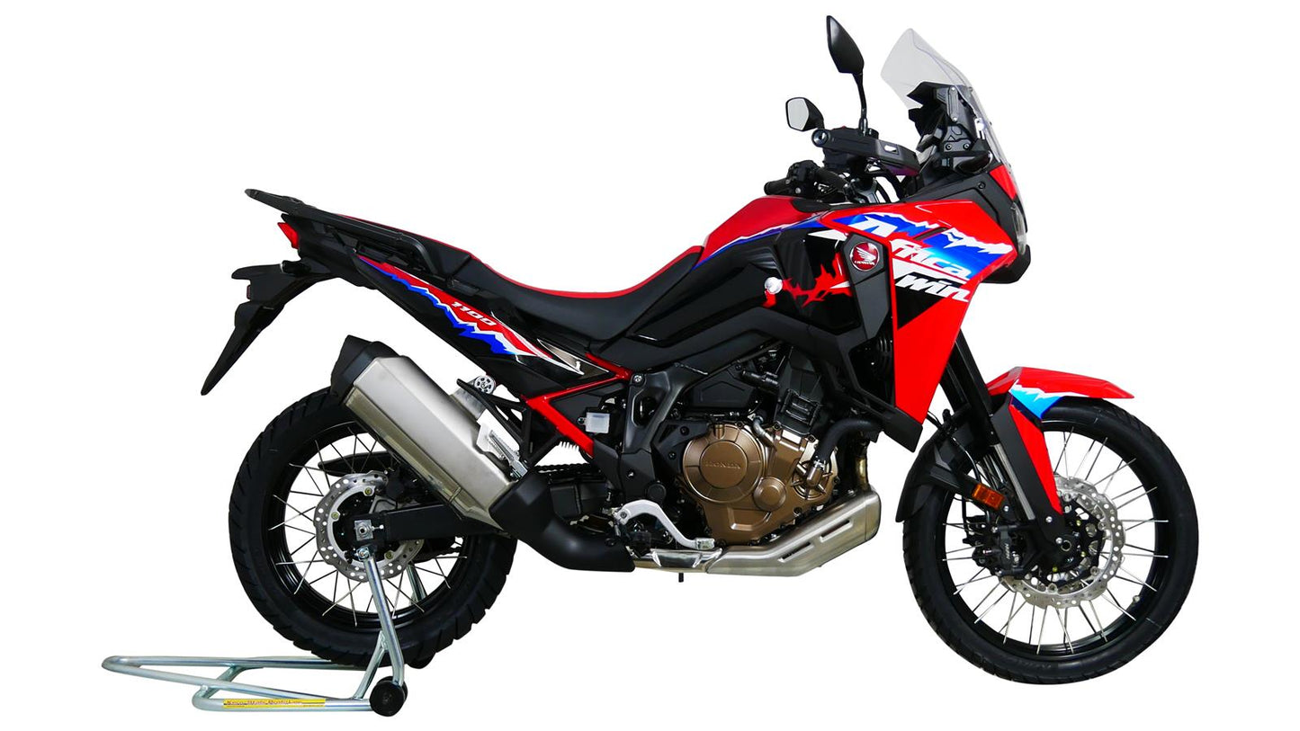MRA Tourenscheibe "TM" klar passend für Honda CRF1100L AFRICA TWIN 2024-