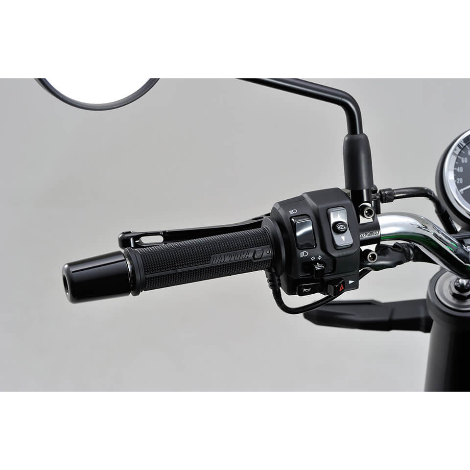 DAYTONA Heizgriffe mit integriertem Bedienteil - Kama Bike Parts