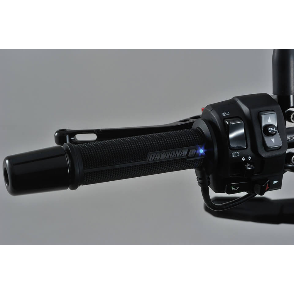 DAYTONA Heizgriffe mit integriertem Bedienteil - Kama Bike Parts