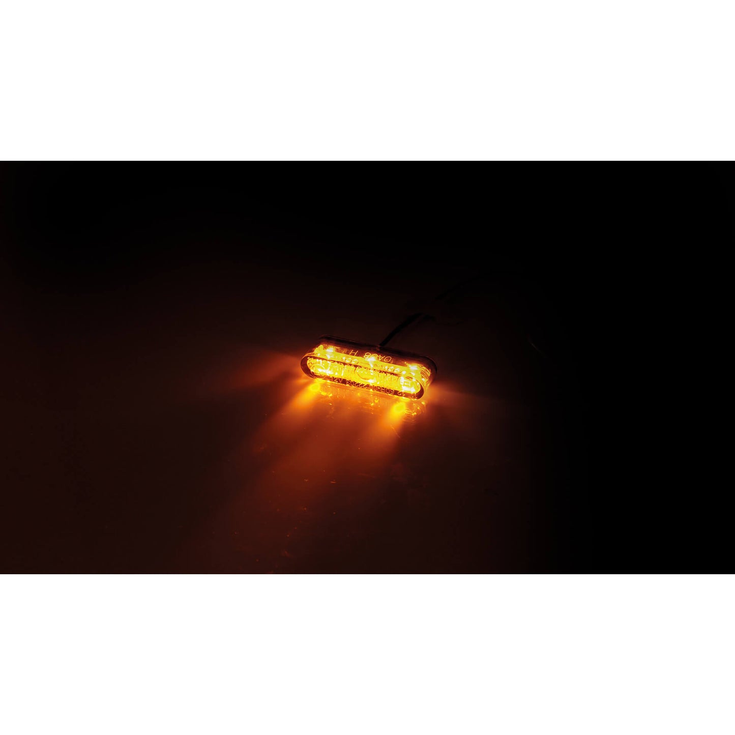 HIGHSIDER Star-MX1 Motorrad LED Blinker Modul Orange E-geprüft (Paar)