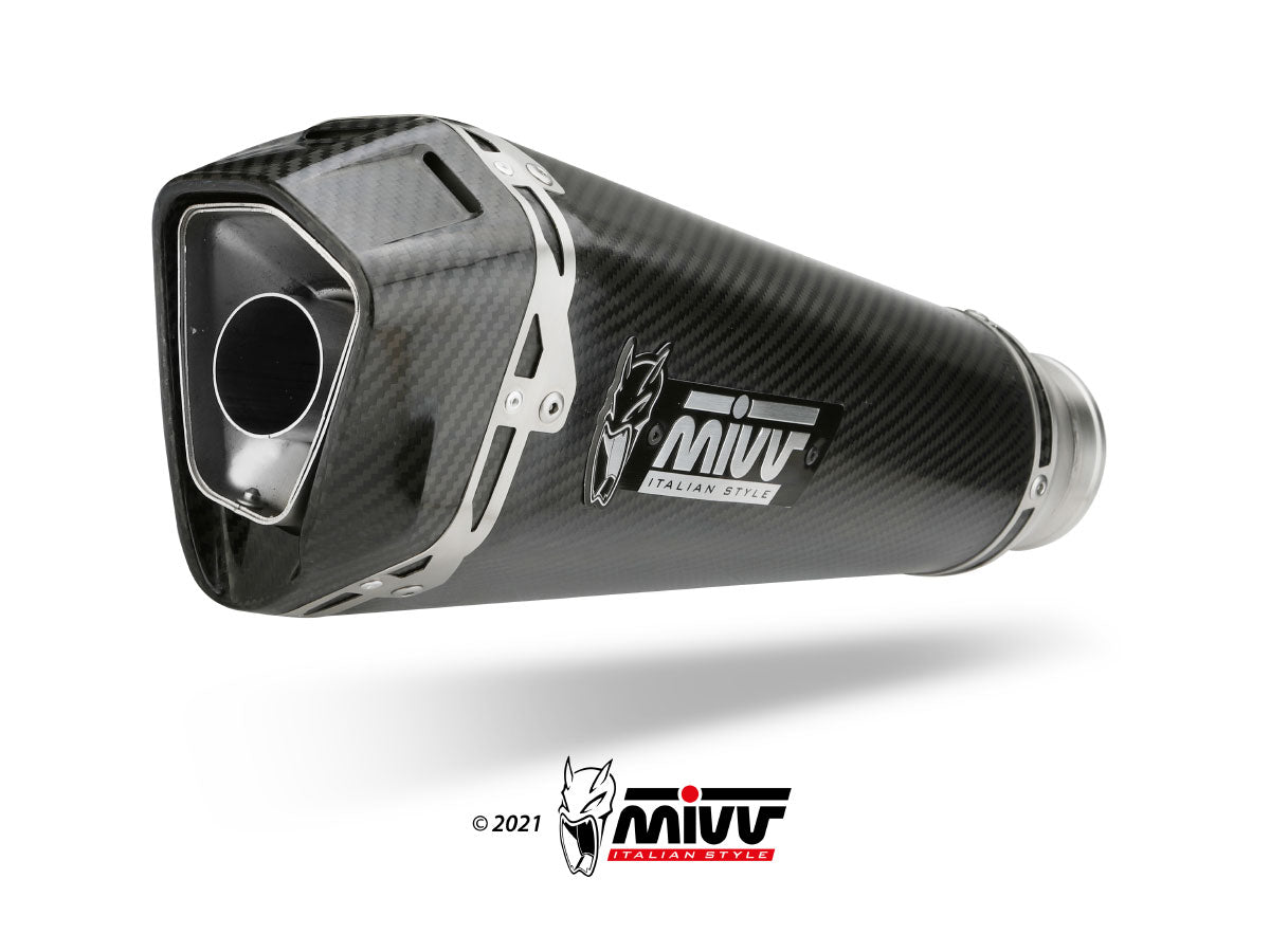 MIVV DELTA RACE Auspuff passend für TRIUMPH SPEED TRIPLE 1050 R/RS/S 18-20