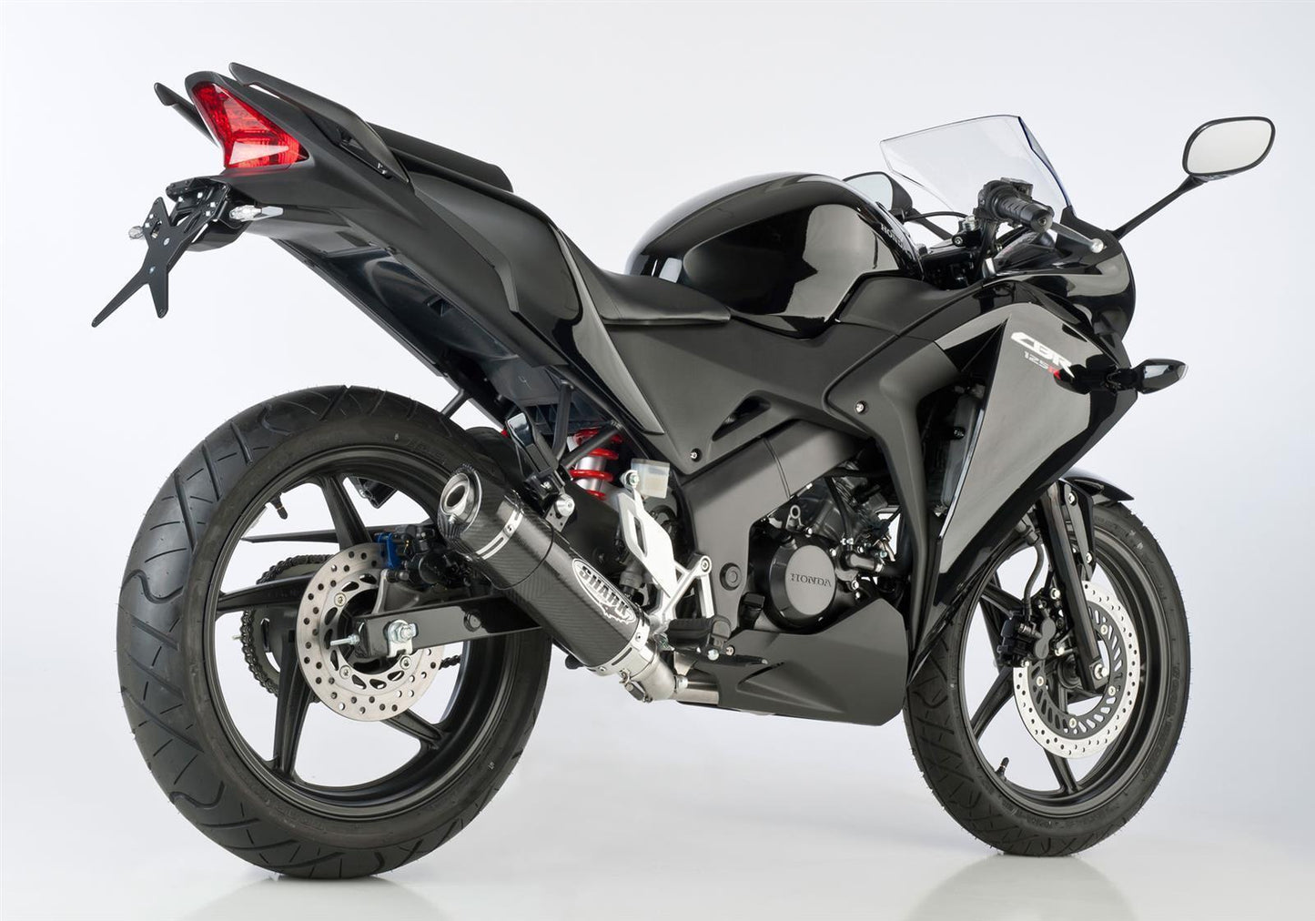 SHARK Street GP Auspuff passend für Honda CBR125R 2011-2016 - Kama Bike Parts
