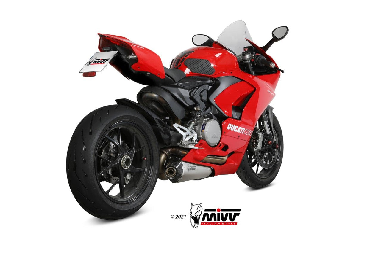 MIVV Delta-Race Auspuff passend für Ducati Panigale-Streetfighter V2 2020-2024