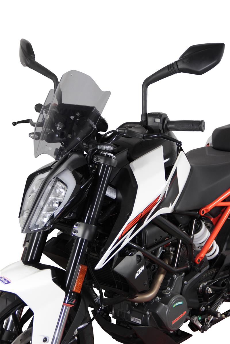 MRA Sportscheibe NSPM rauchgrau passend für KTM DUKE 125 / 390 2017-2023