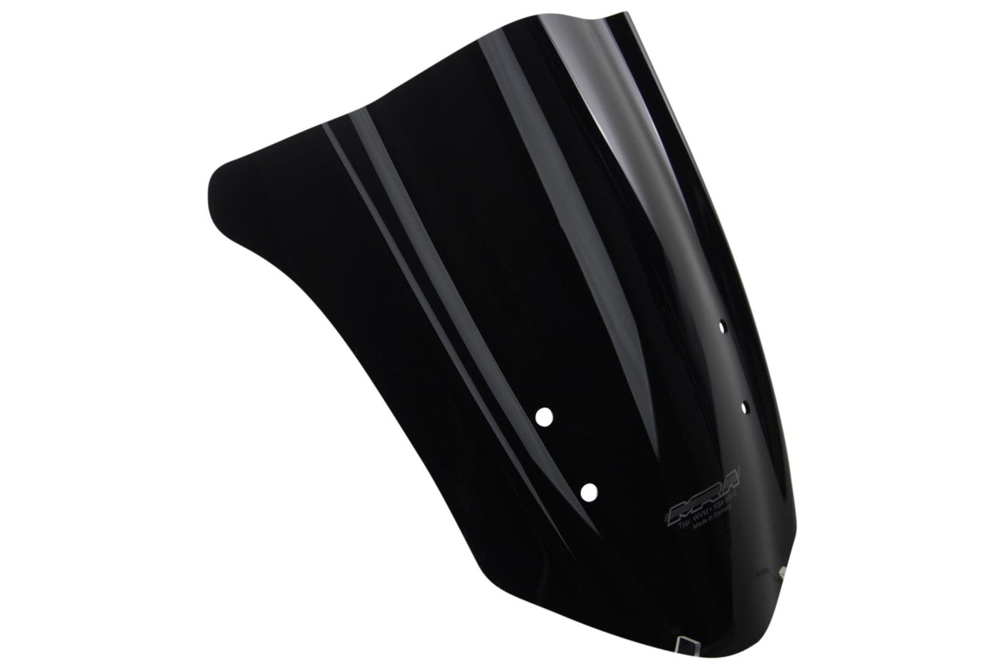 MRA Tourenscheibe "T" schwarz passend für Kawasaki ER 6 N 2012-