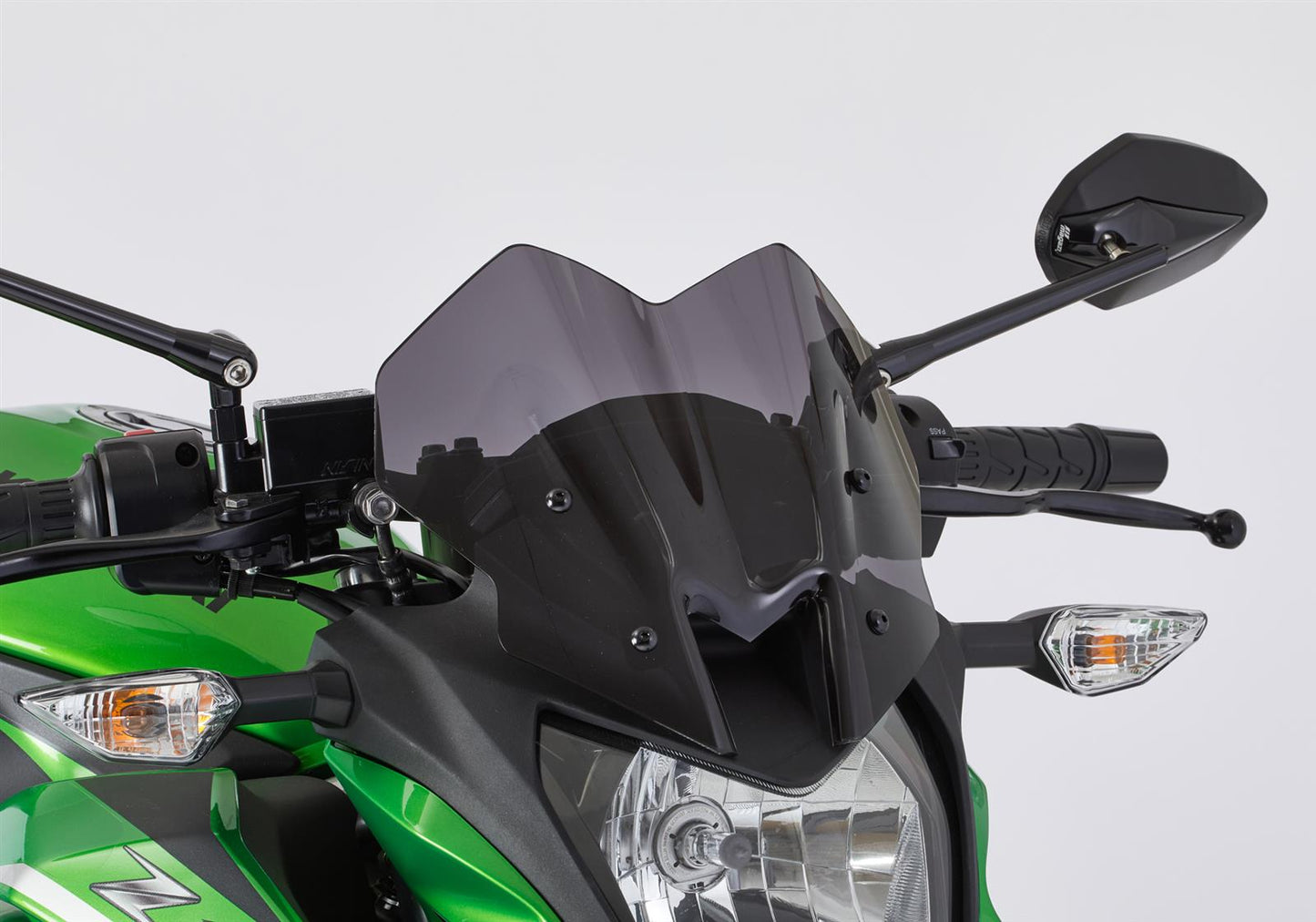 ERMAX Naked-Bike-Scheibe passend für Kawasaki Z 125 2019-2025 - Kama Bike Parts
