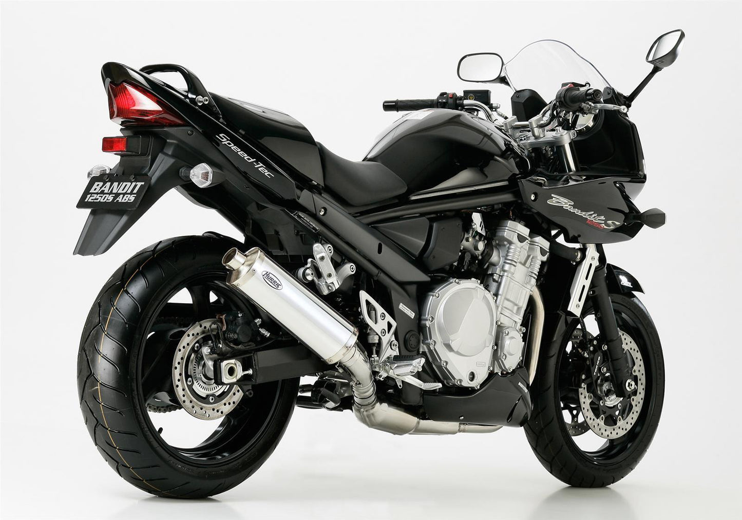 HURRIC Rac 1 Auspuff passend für SUZUKI GSF 1200 Bandit 2001-2005 - Kama Bike Parts