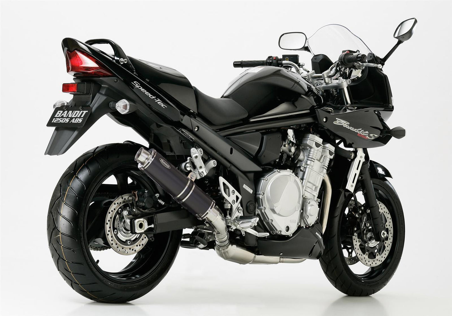 HURRIC Supersport Auspuff passend für SUZUKI GSF 1200 Bandit S 2006-2006 - Kama Bike Parts