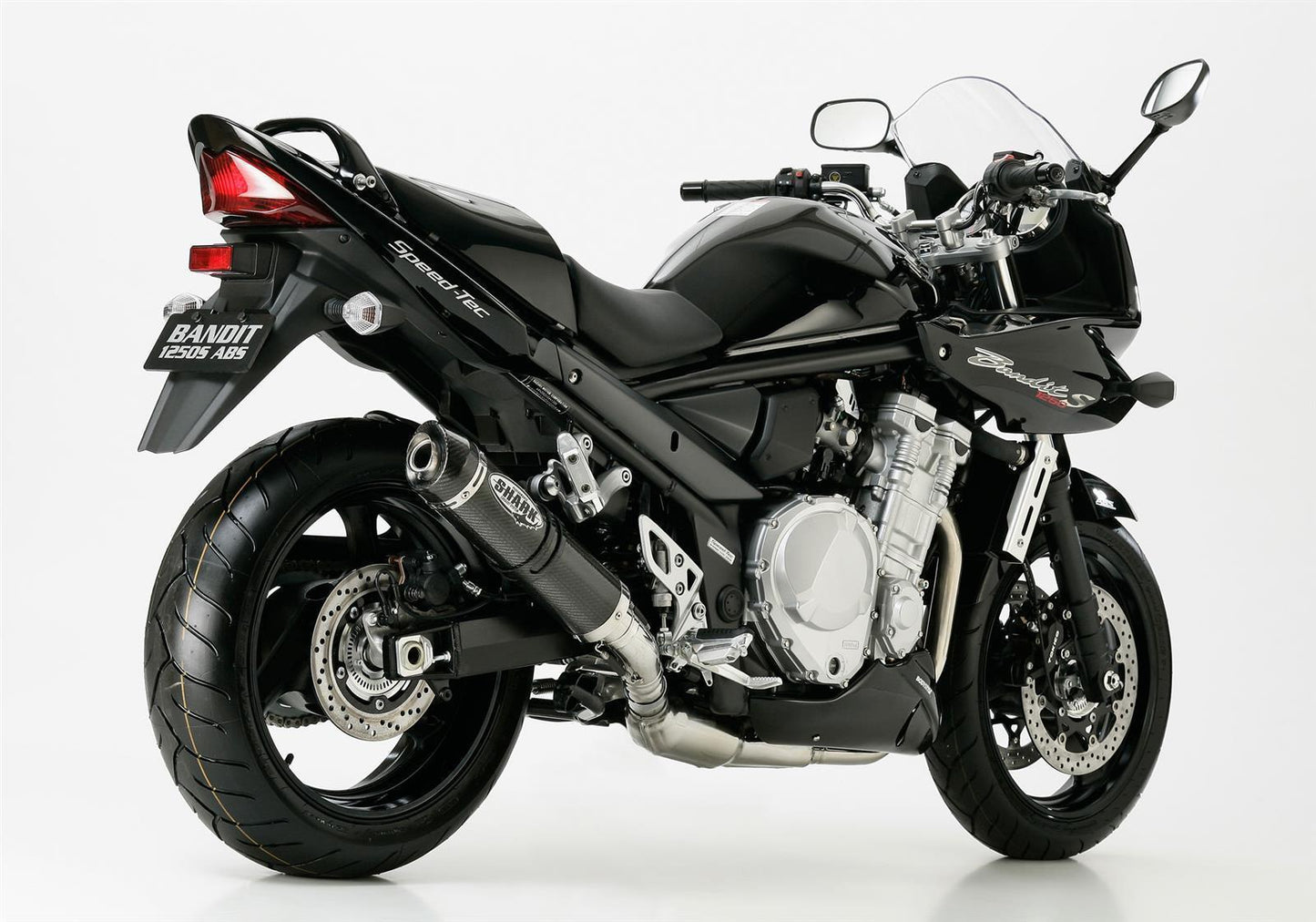 SHARK Street GP Auspuff passend für SUZUKI GSF 1200 Bandit 2001-2005 - Kama Bike Parts