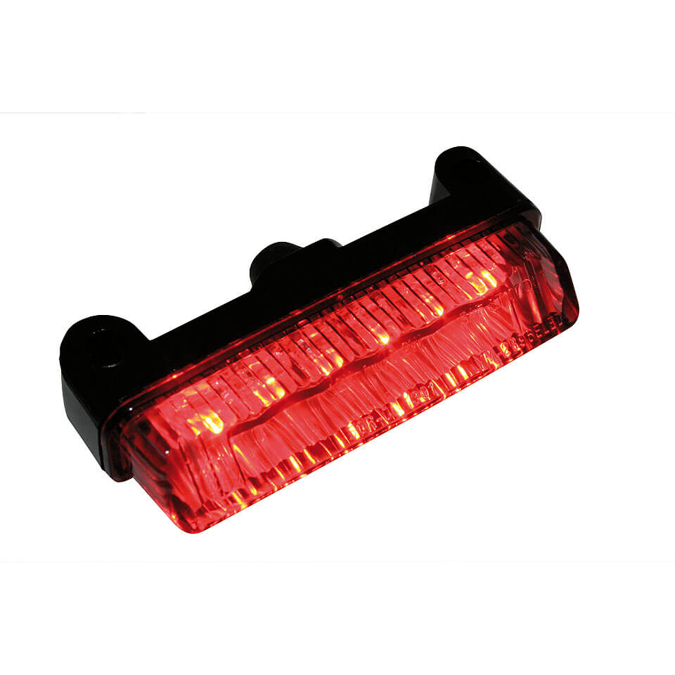 SHIN YO Motorrad Mini LED Rücklicht getöntes Glas, E-geprüft (1 Stk)