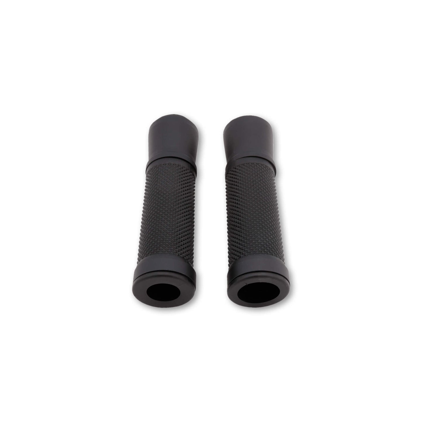 SHIN YO Motorrad Lenkergriffe Gummi Schwarz 22 mm 130 mm (Paar)