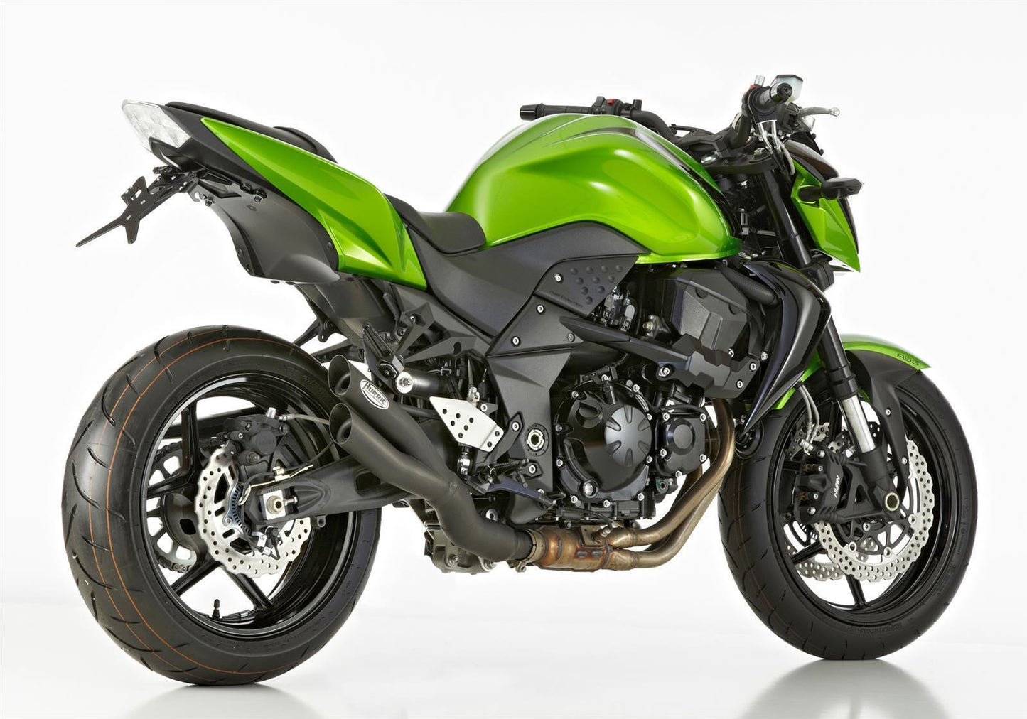 HURRIC Pro 2 Auspuff passend für Kawasaki Z750R 2011-2012 - Kama Bike Parts