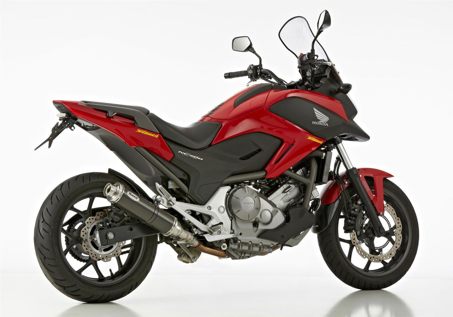 HURRIC Supersport Auspuff passend für Honda NC750X 2016-2024 - Kama Bike Parts
