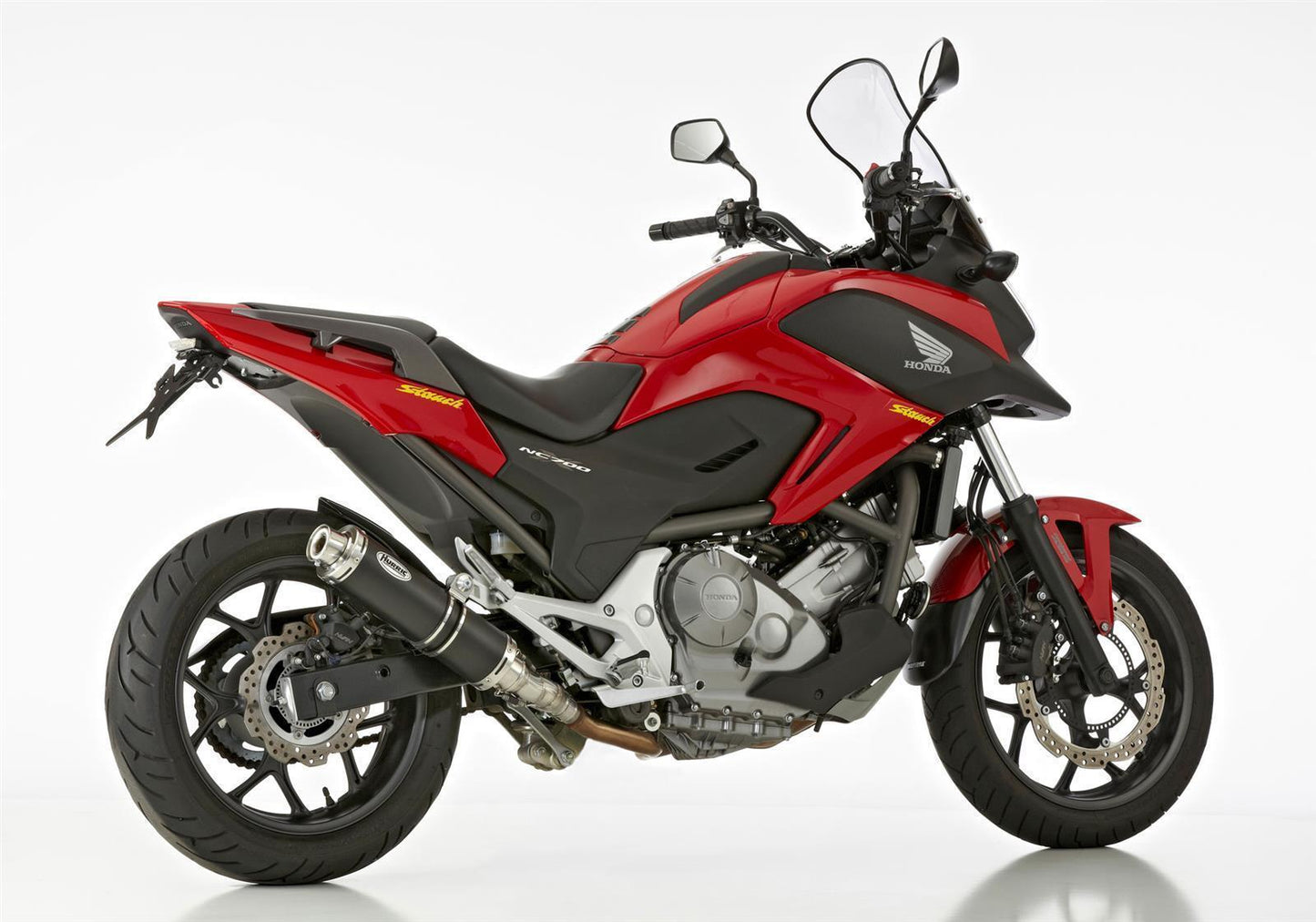 HURRIC Supersport Auspuff passend für Honda NC750X 2014-2015 - Kama Bike Parts