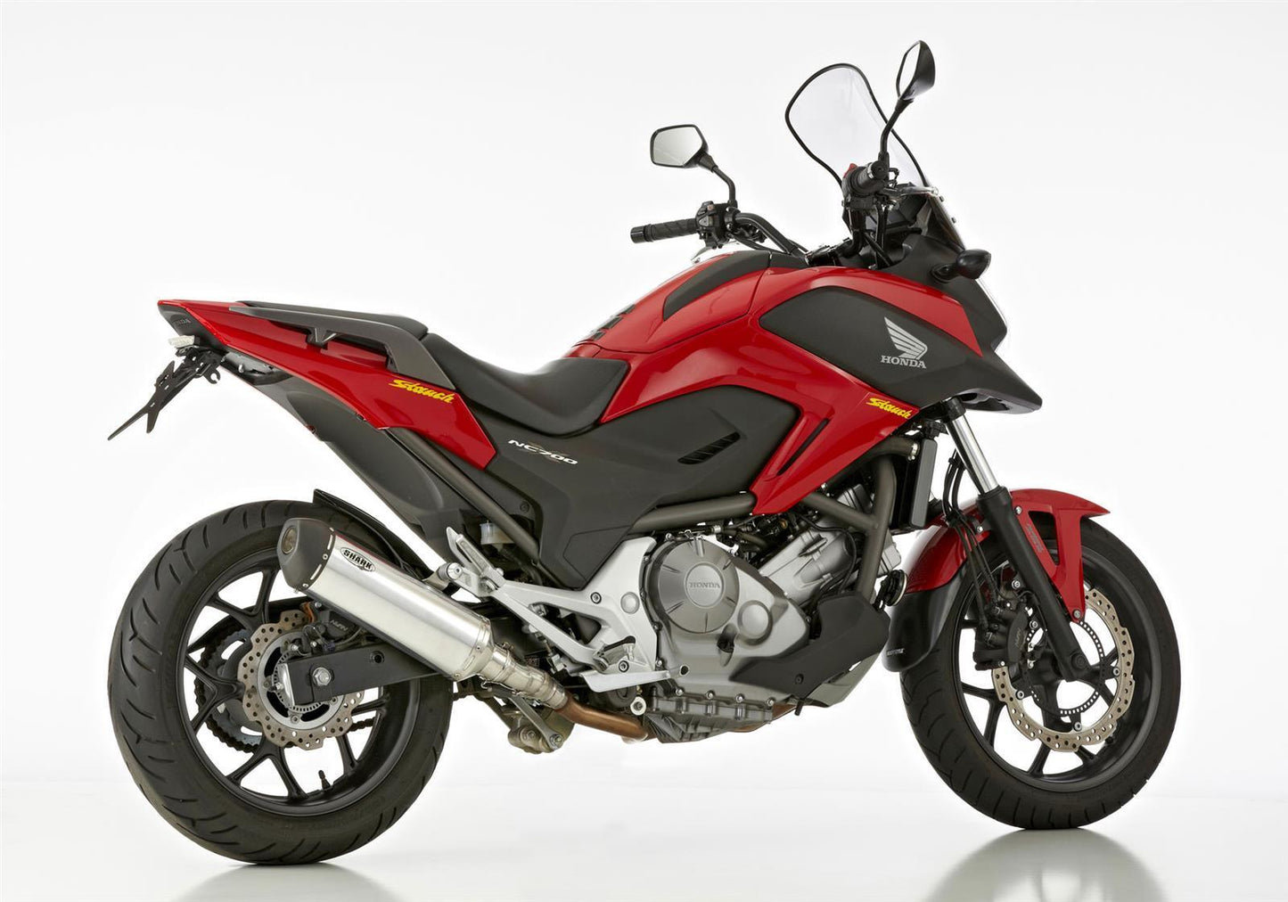 SHARK DSX-5 Auspuff passend für Honda Integra 700 2012-2013 - Kama Bike Parts