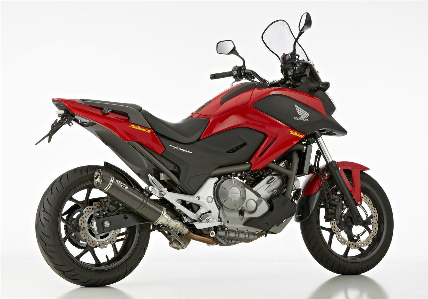 SHARK Street GP Auspuff passend für Honda NC700S 2012-2013 - Kama Bike Parts