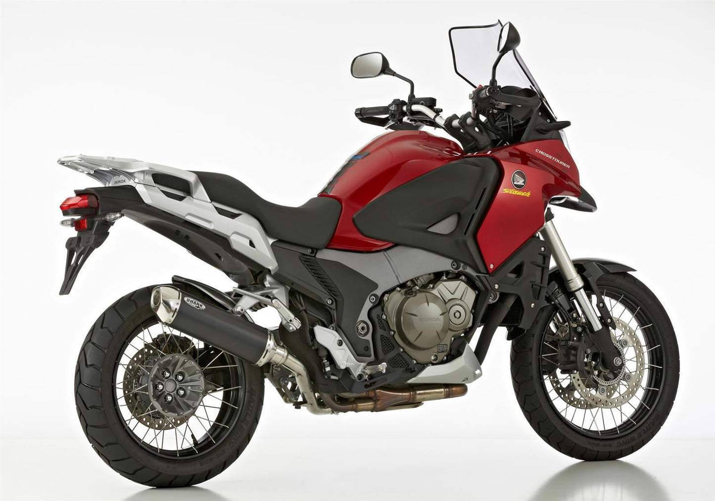SHARK DSX-5 Auspuff passend für Honda VFR1200X Crosstourer 2012-2015 - Kama Bike Parts