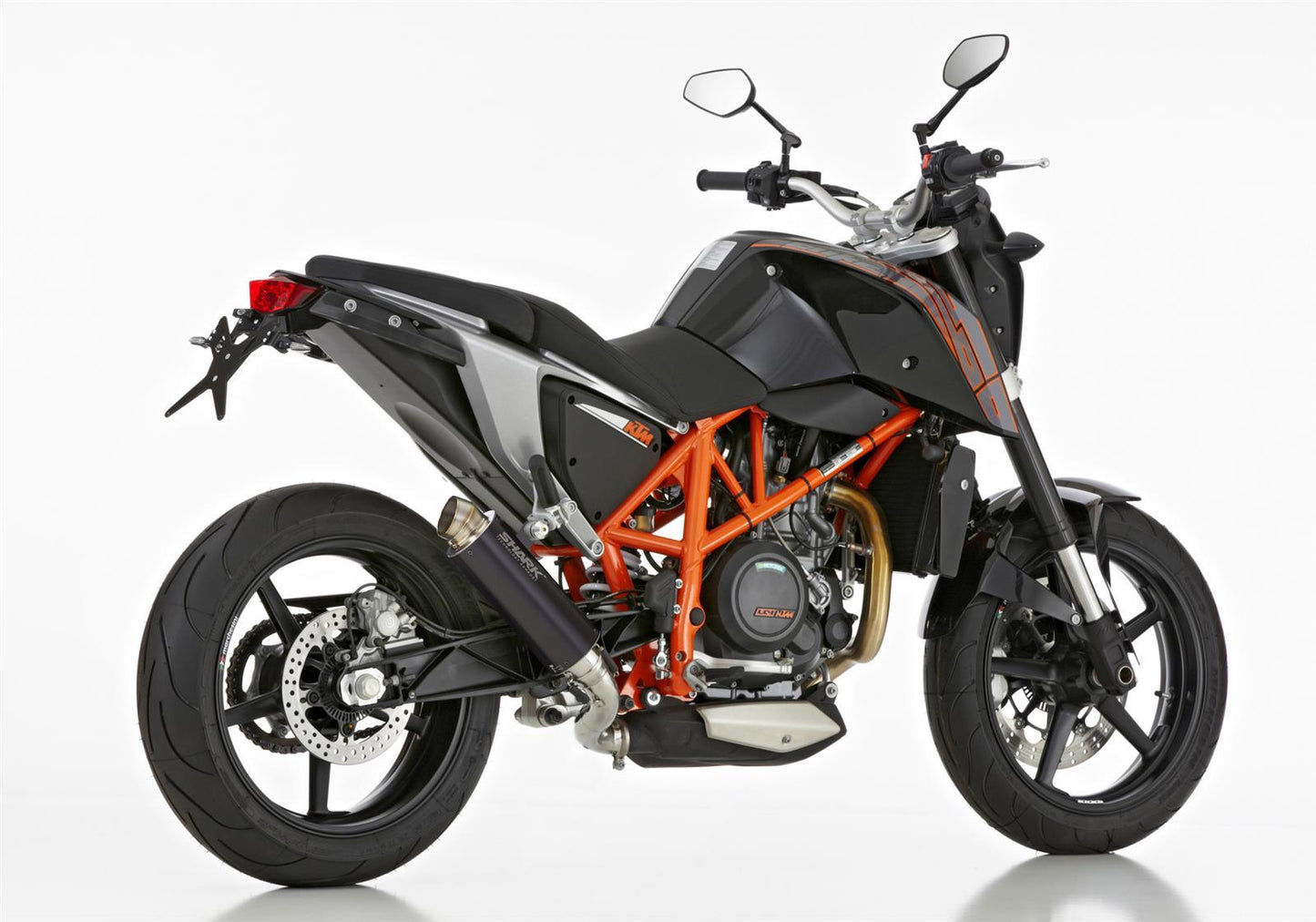 SHARK SRC 4 Auspuff Super Short passend für KTM 690 Duke 2012-2019 - Kama Bike Parts