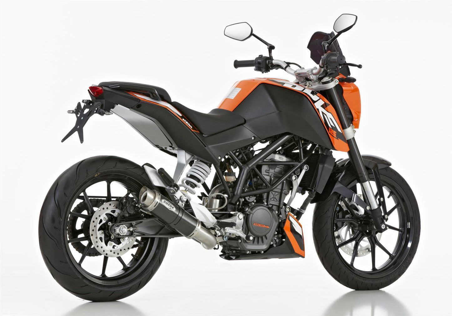SHARK Factory Auspuff passend für KTM 200 Duke 2012-2013 - Kama Bike Parts