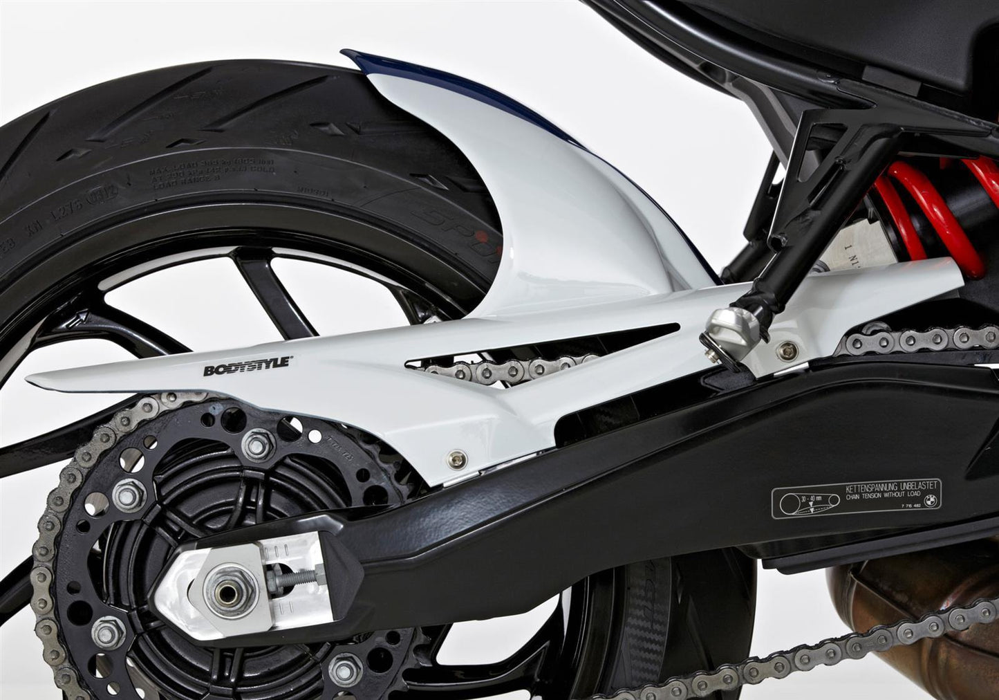 BODYSTYLE Hinterradabdeckung passend für BMW F 800 R 2009-2019 mit ABE - Kama Bike Parts