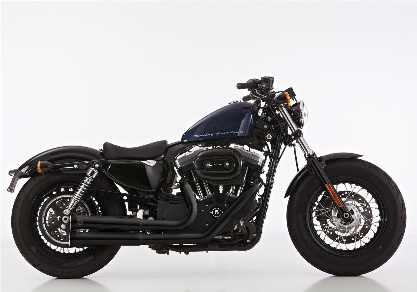 FALCON Auspuff passend für HARLEY DAVID SPORTSTER XL 1200X Forty-Eight 2014-2020 - Kama Bike Parts