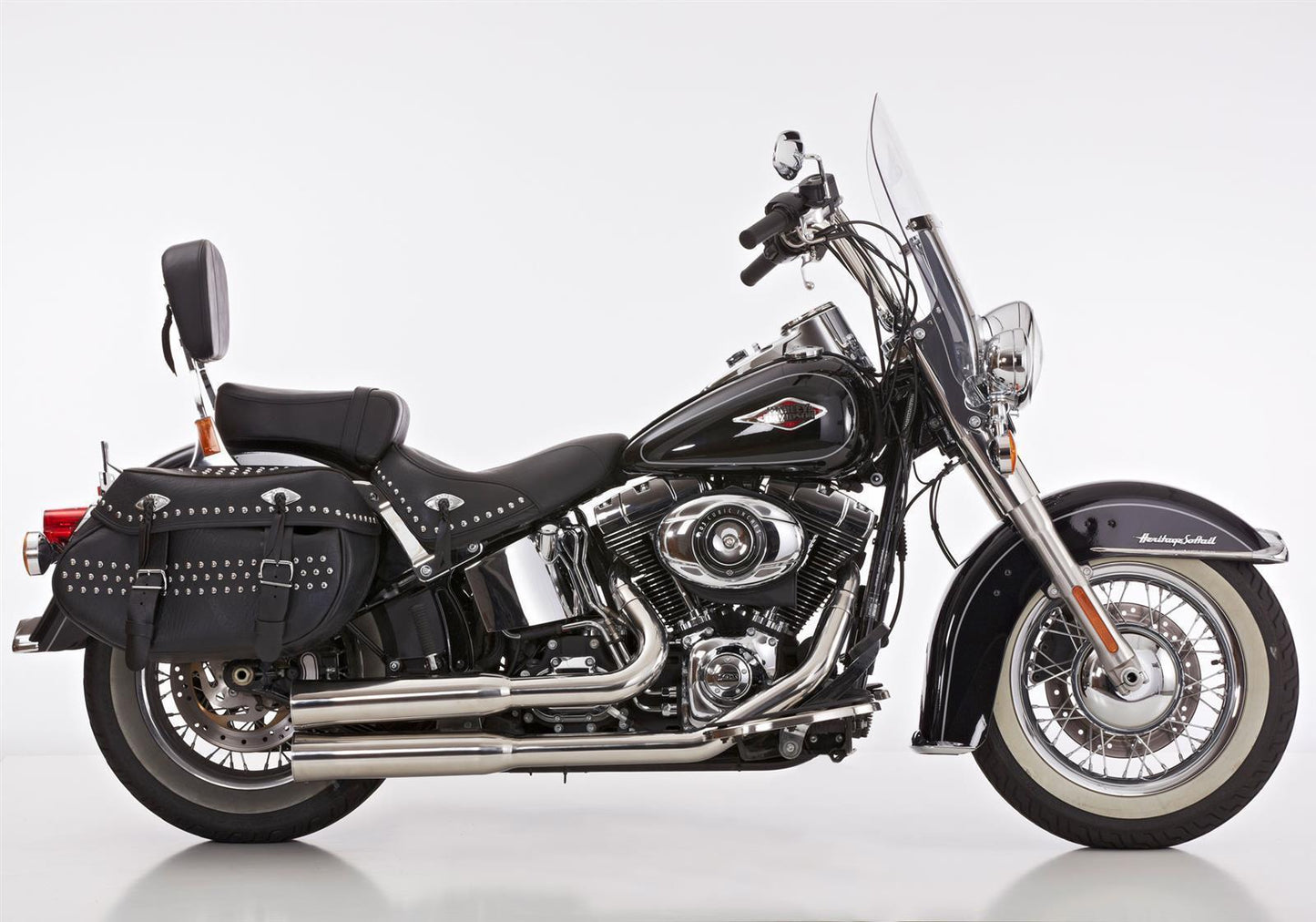 FALCON Auspuff passend für HARLEY DAVID SOFTAIL Heritage Classic 103 2012-2017 - Kama Bike Parts