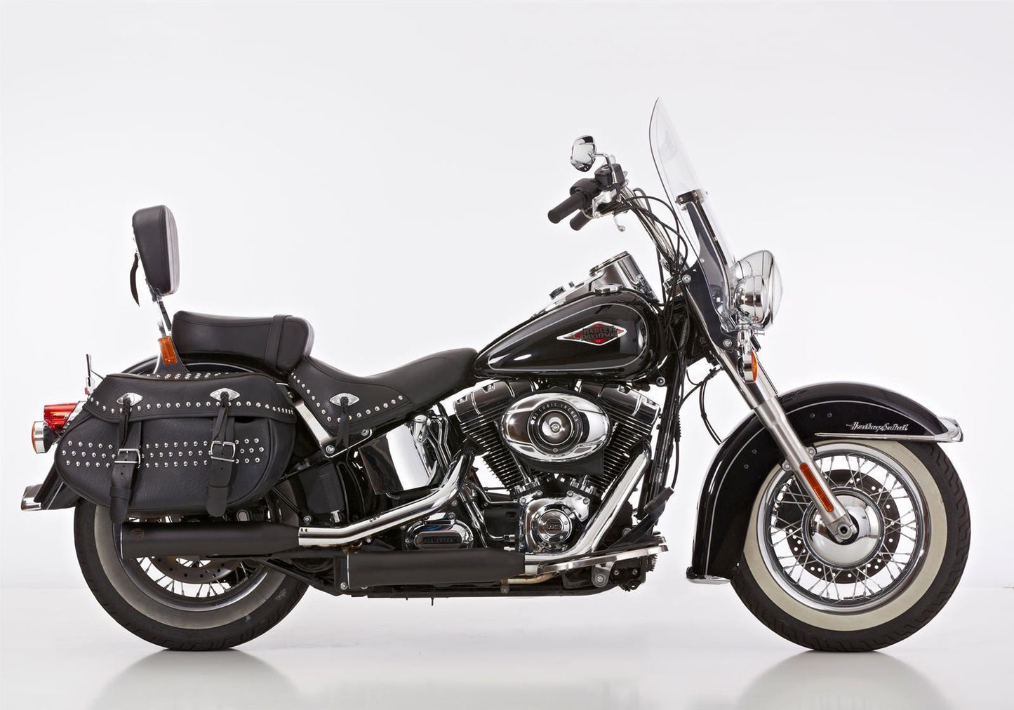 FALCON Auspuff passend für HARLEY DAVID SOFTAIL Heritage Classic 107 2021-2021 - Kama Bike Parts