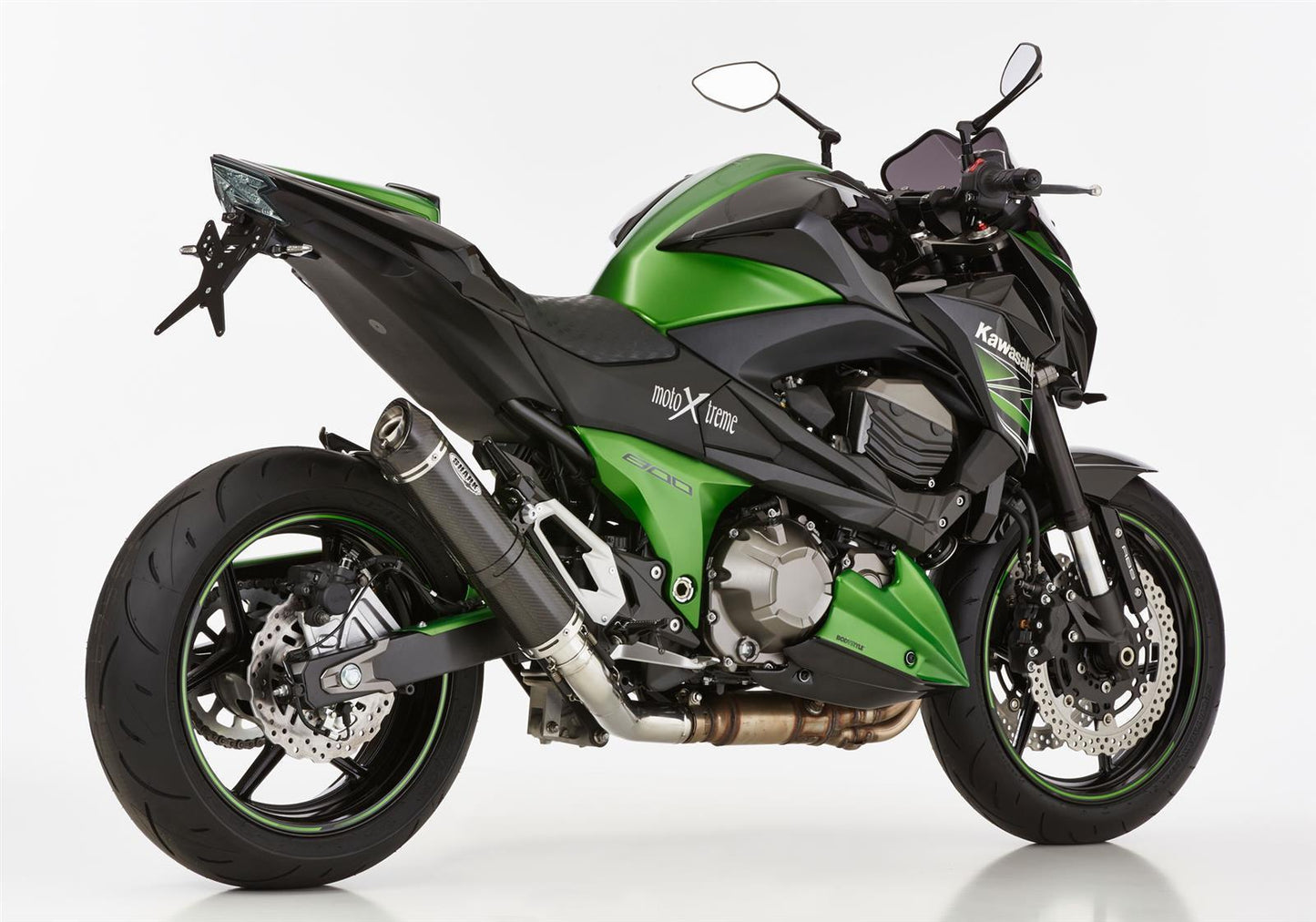 SHARK Street GP Auspuff passend für Kawasaki Z800 2013-2016 - Kama Bike Parts