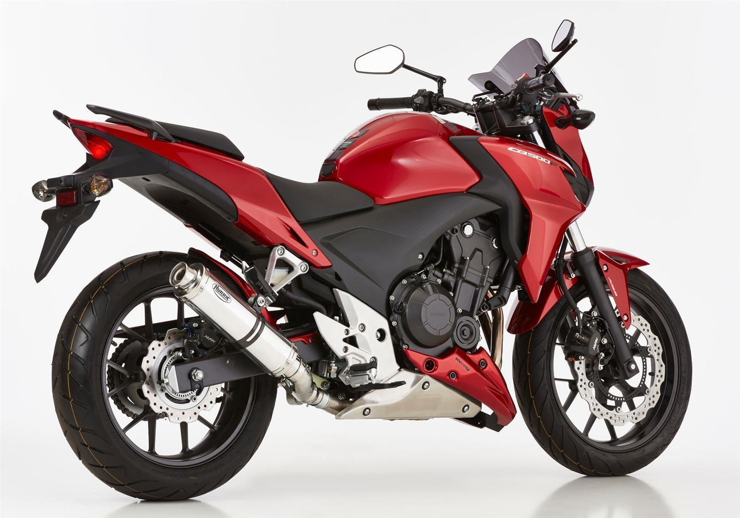 HURRIC Supersport Auspuff passend für Honda CB500X 2013-2016 - Kama Bike Parts