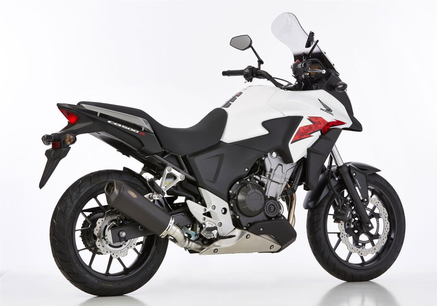 SHARK DSX-10 Auspuff passend für Honda CBR500R 2016-2016 - Kama Bike Parts