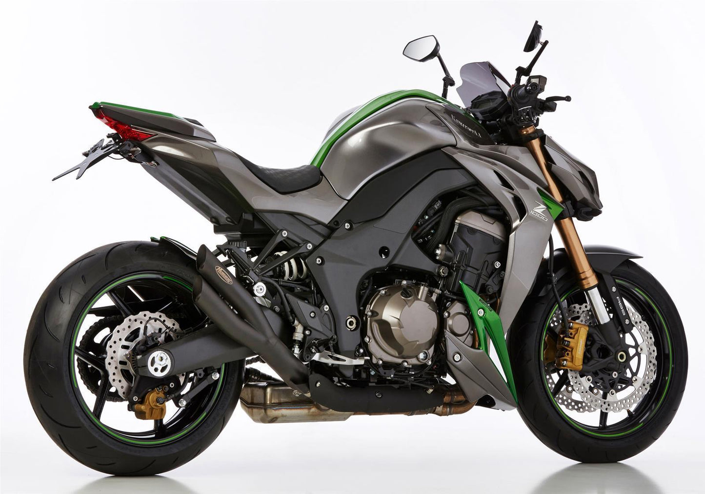 HURRIC Pro 2 Auspuff passend für Kawasaki Z1000 SX 2011-2019 - Kama Bike Parts