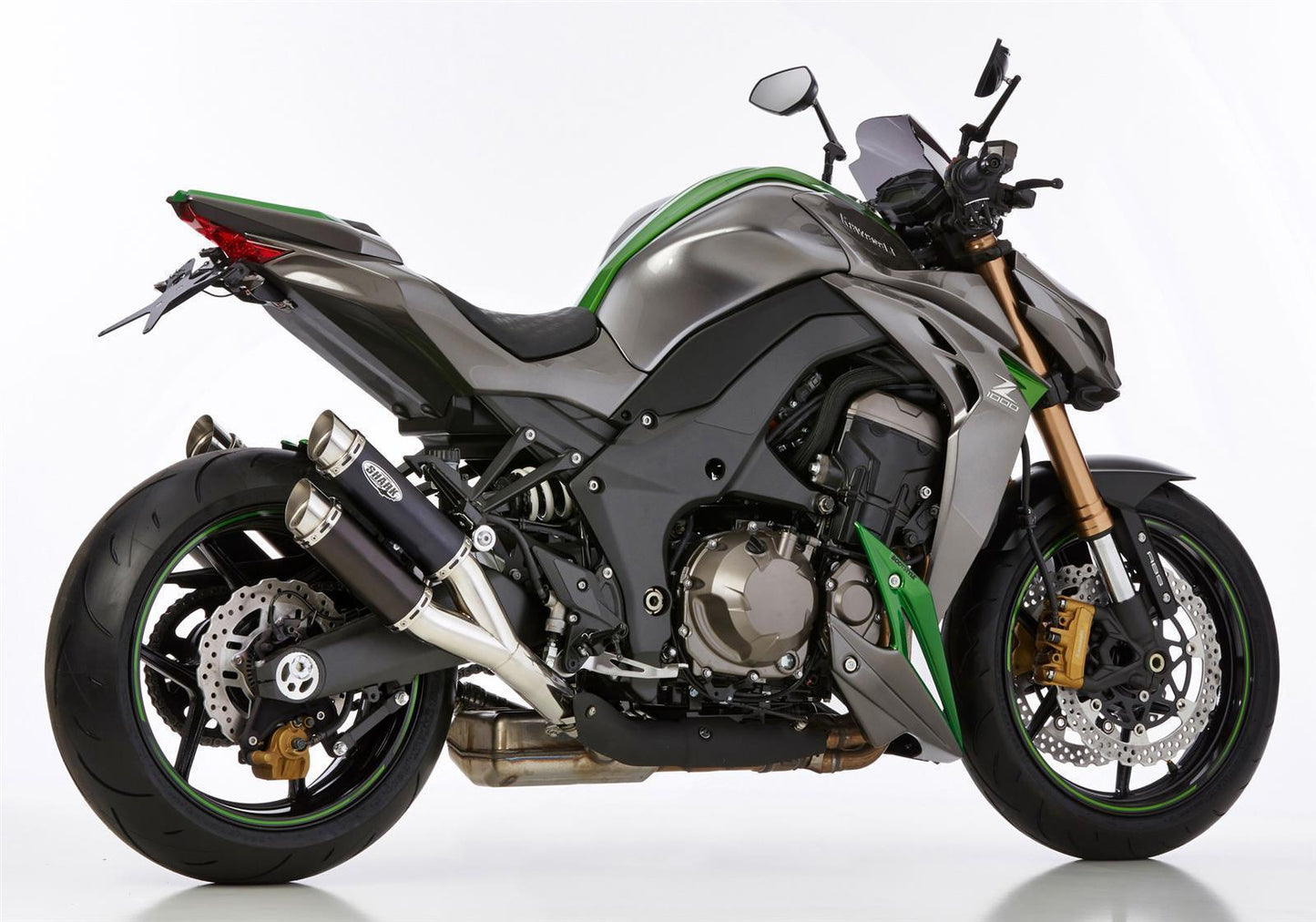 SHARK Track Auspuff passend für Kawasaki Z1000 SX 2011-2019 - Kama Bike Parts