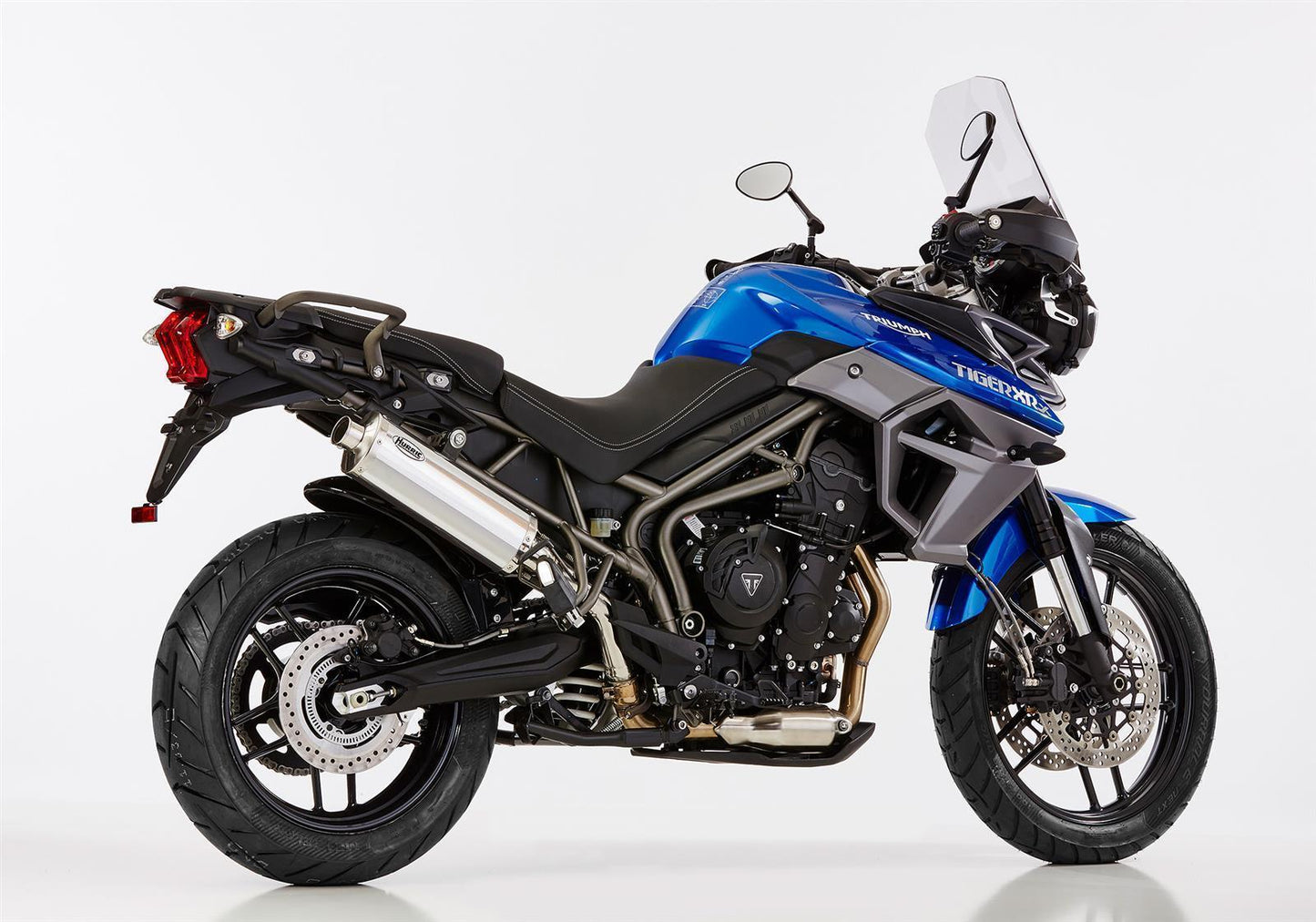 HURRIC Rac 1 Auspuff passend für Triumph Tiger 800 2011-2014 - Kama Bike Parts