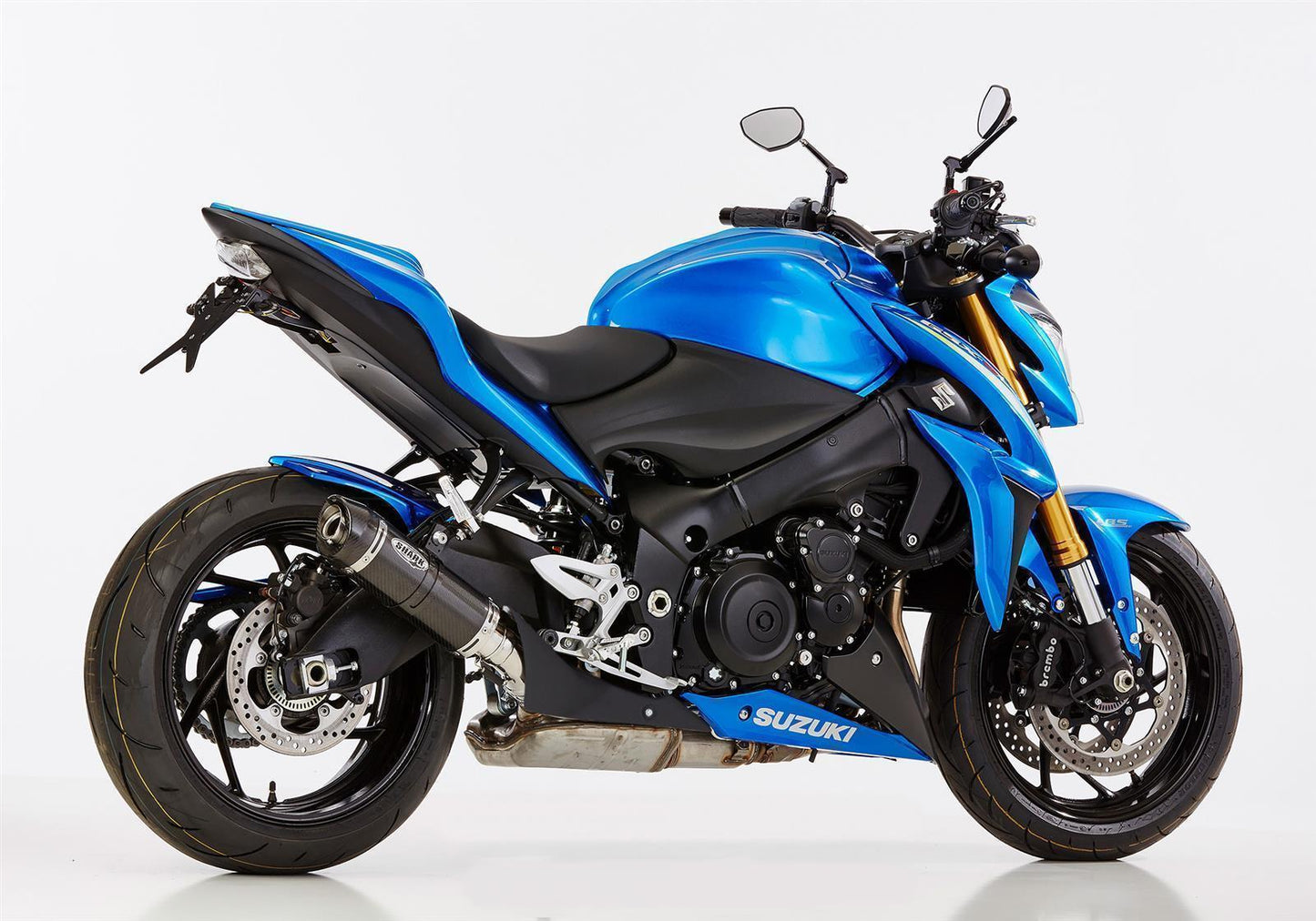 SHARK Street GP Auspuff Super Short passend für SUZUKI GSX-S 1000 2017-2020 - Kama Bike Parts