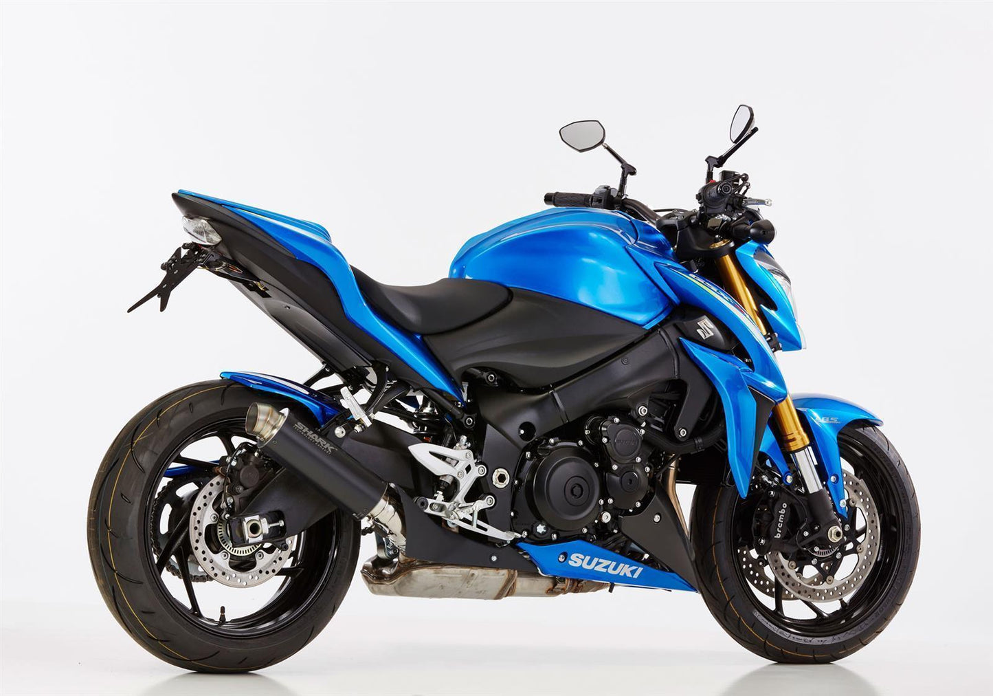SHARK SRC 4 Auspuff Super Short passend für SUZUKI GSX-S 950 2021-2024 - Kama Bike Parts
