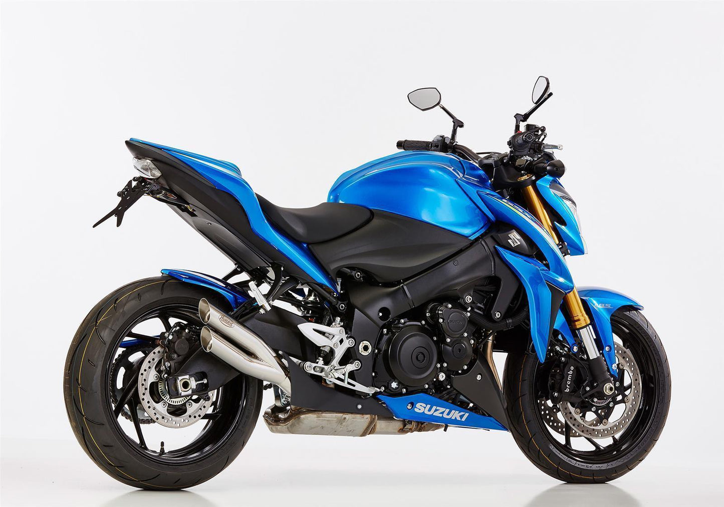 HURRIC Pro 2 Auspuff passend für SUZUKI GSX-S 1000F 2015-2021 - Kama Bike Parts