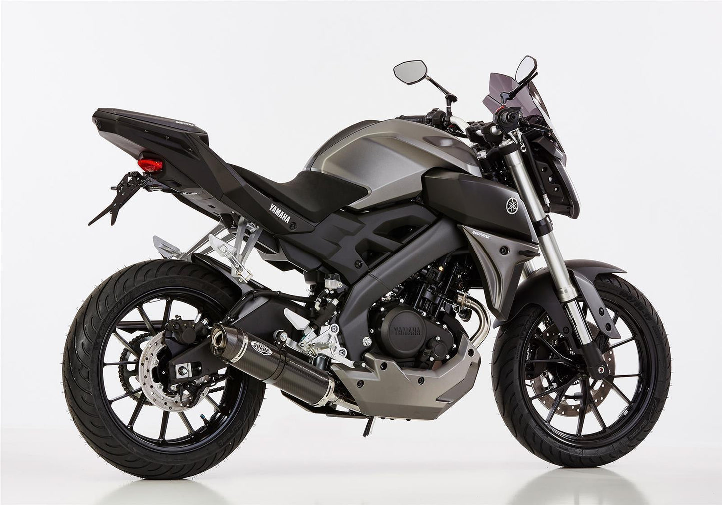 SHARK Street GP Auspuff passend für Yamaha YZF-R125 2017-2018 - Kama Bike Parts