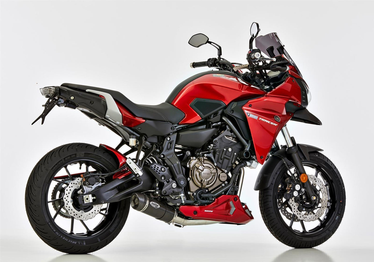 SHARK Street GP Auspuff passend für Yamaha MT-07 2017-2020 - Kama Bike Parts