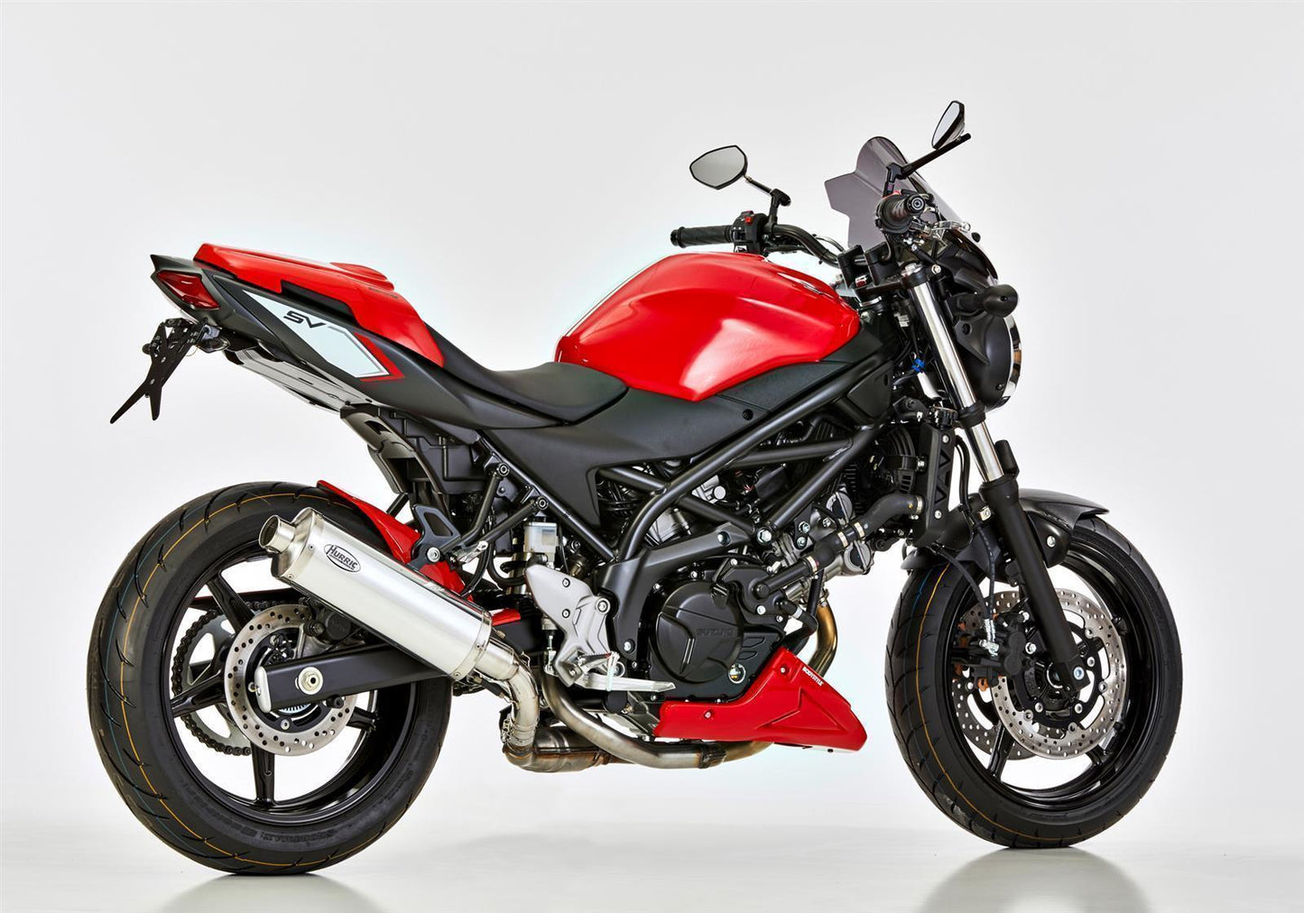 HURRIC Rac 1 Auspuff passend für SUZUKI SV 650 X 2018-2024 - Kama Bike Parts